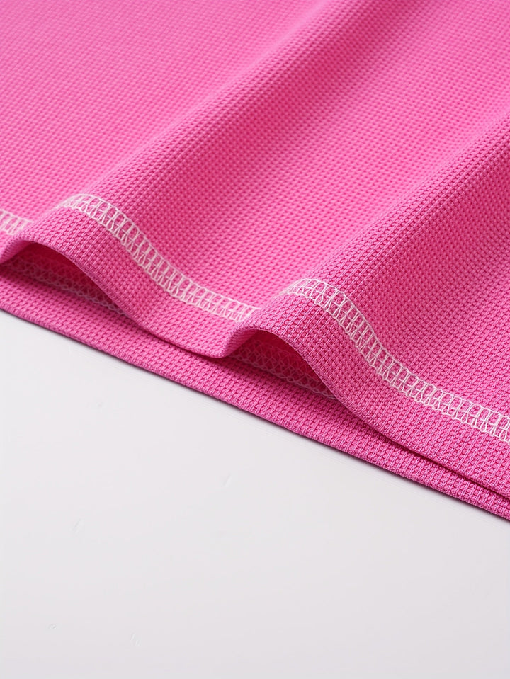 Sawyer | Textured Short Sleeve Henley