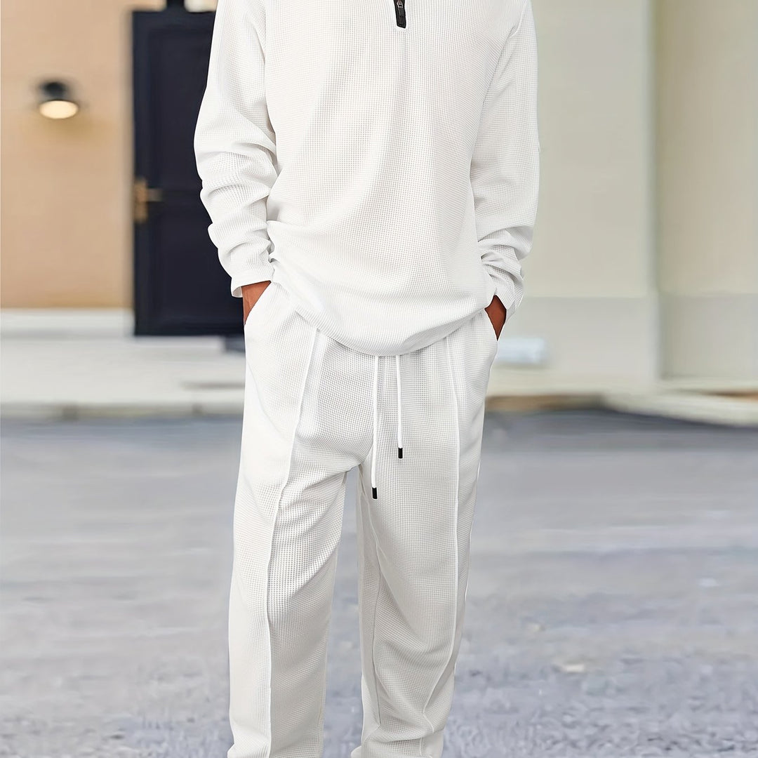 Thatcher | Relaxed Textured Two-Piece Set