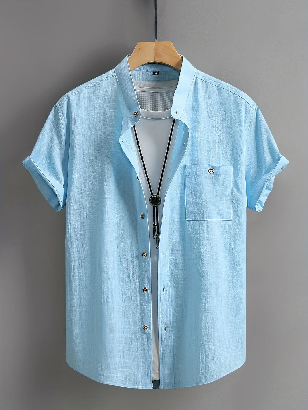 Stefan | Classic Button Short Sleeve Shirt