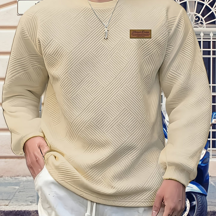 Clifford | Textured Crew Neck Sweatshirt