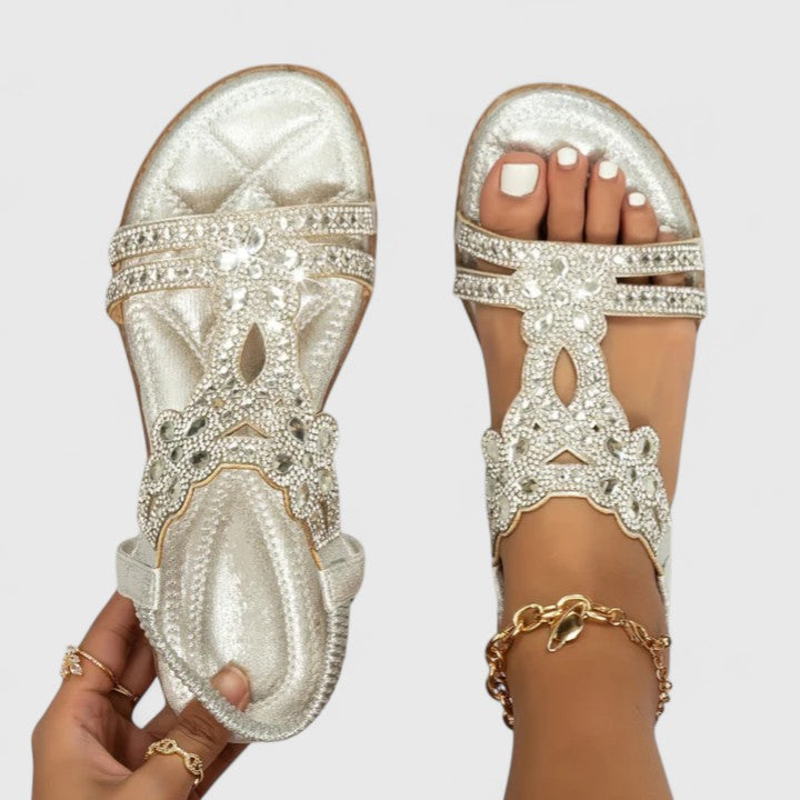 Georgina | Elegant Orthopedic Beads Sandals