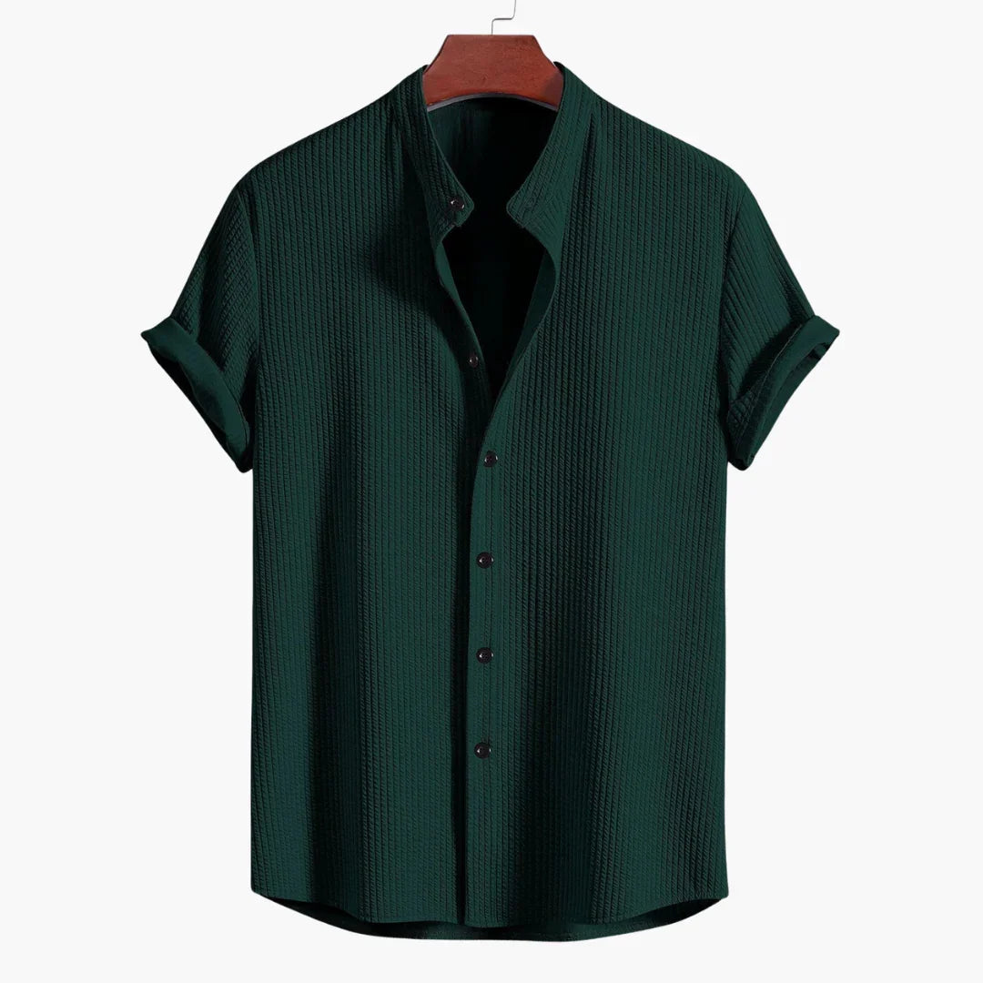 Griffin | Classic Refined Stand-Collar Shirt