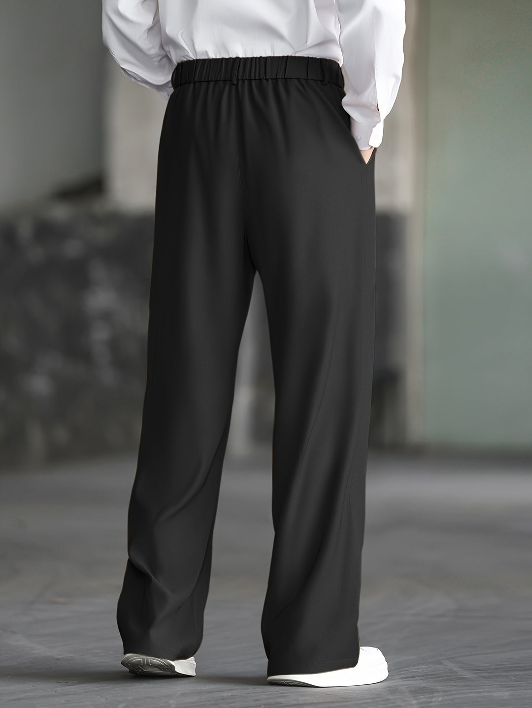 Nigel | Tailored Wide-Leg Dress Pants