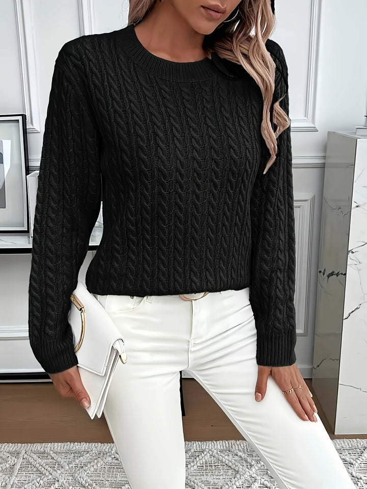 Heather | Cozy Cable-Knit Sweater