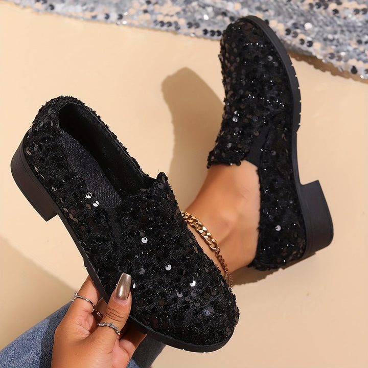 Victoria | Sparkle Evening Loafers