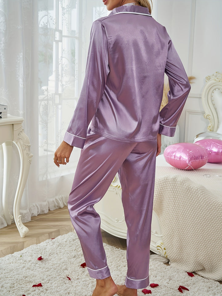 Naomi | Relaxed Button-Up Lounge Two-Piece Set