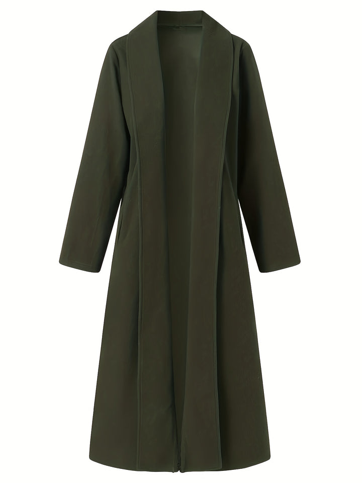 Sylvia | Flowing Longline Coat