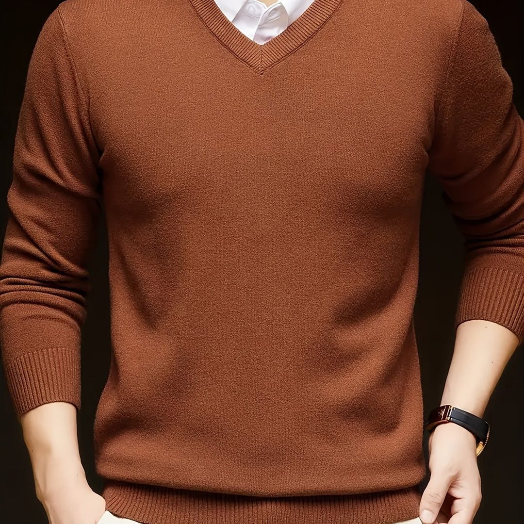 Carter | Refined V-Neck Sweater