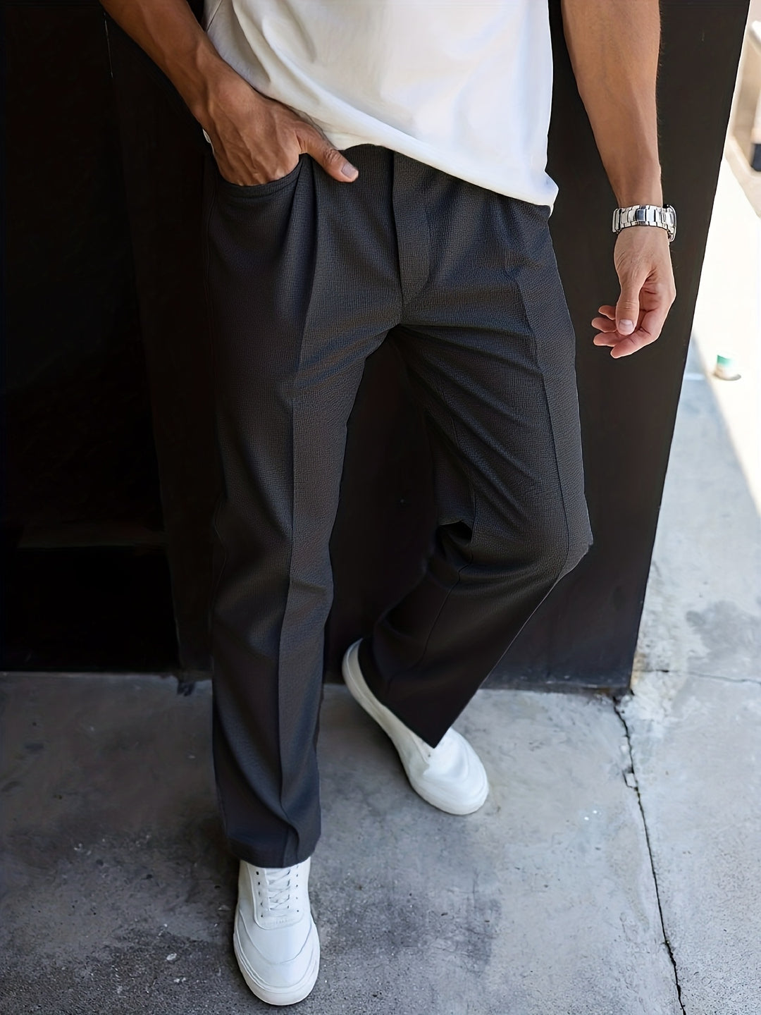 Carson | Tailored Straight-Leg Pants