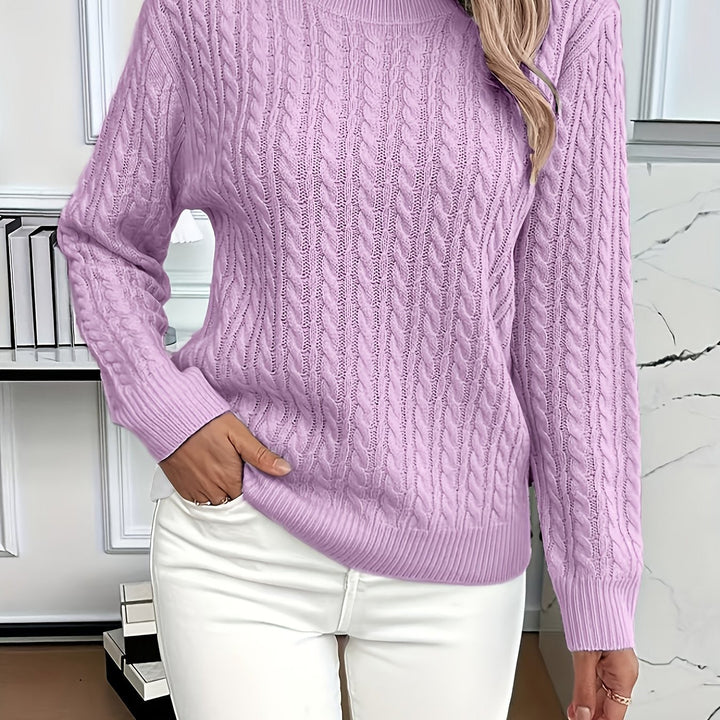 Heather | Cozy Cable-Knit Sweater