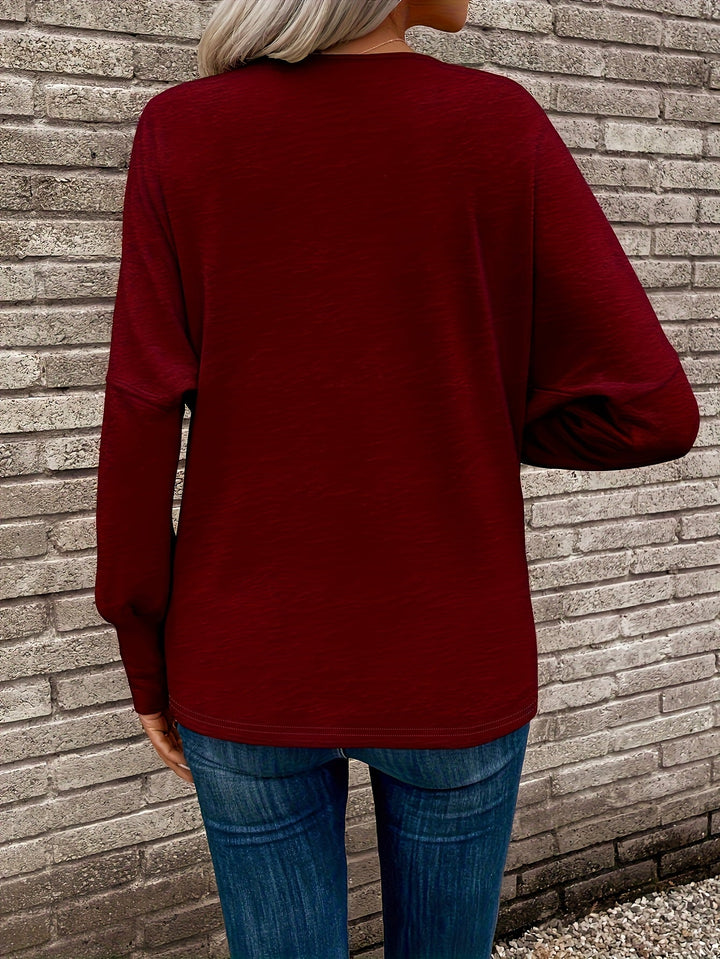 Rebecca | Relaxed Everyday Long-Sleeve Top