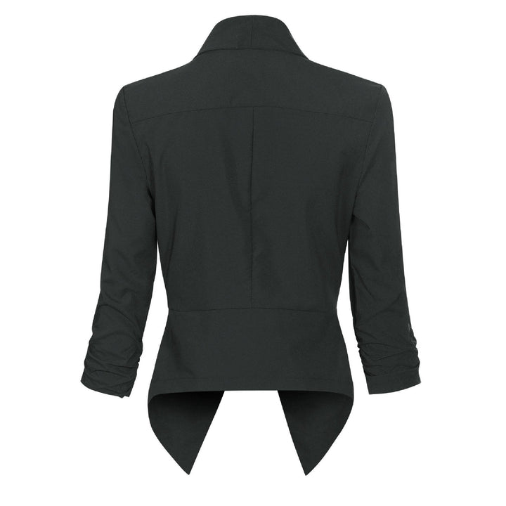 Vera | Open-Front Draped Blazer