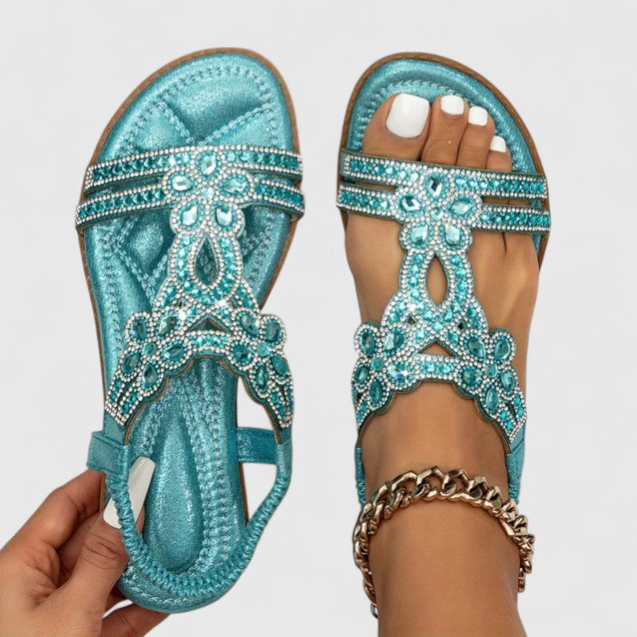 Georgina | Elegant Orthopedic Beads Sandals
