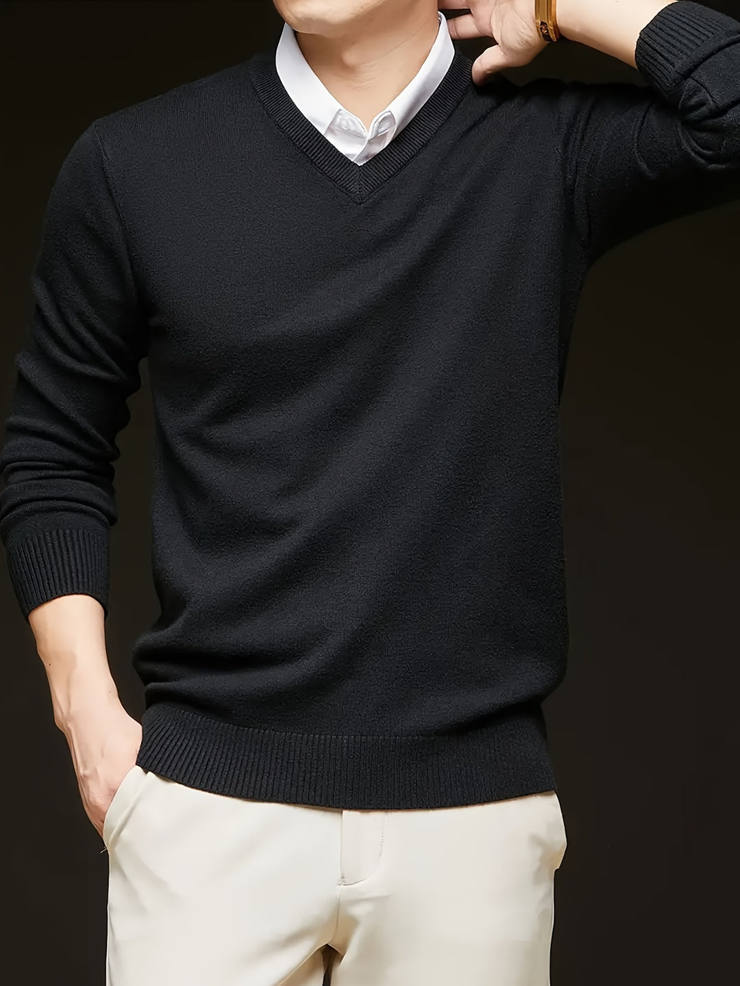 Carter | Refined V-Neck Sweater