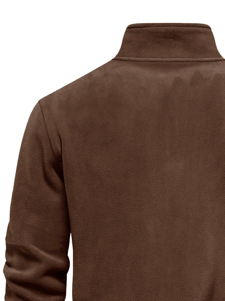 Roland | Stand-Collar Half-Zip Pullover