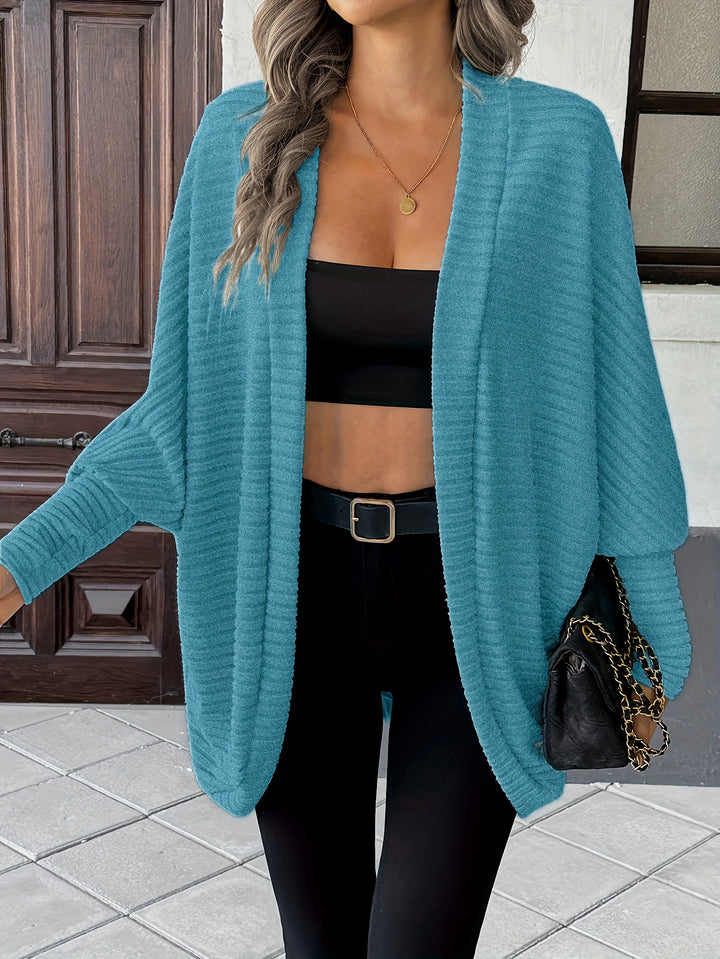 Lucille | Relaxed Open-Front Cardigan