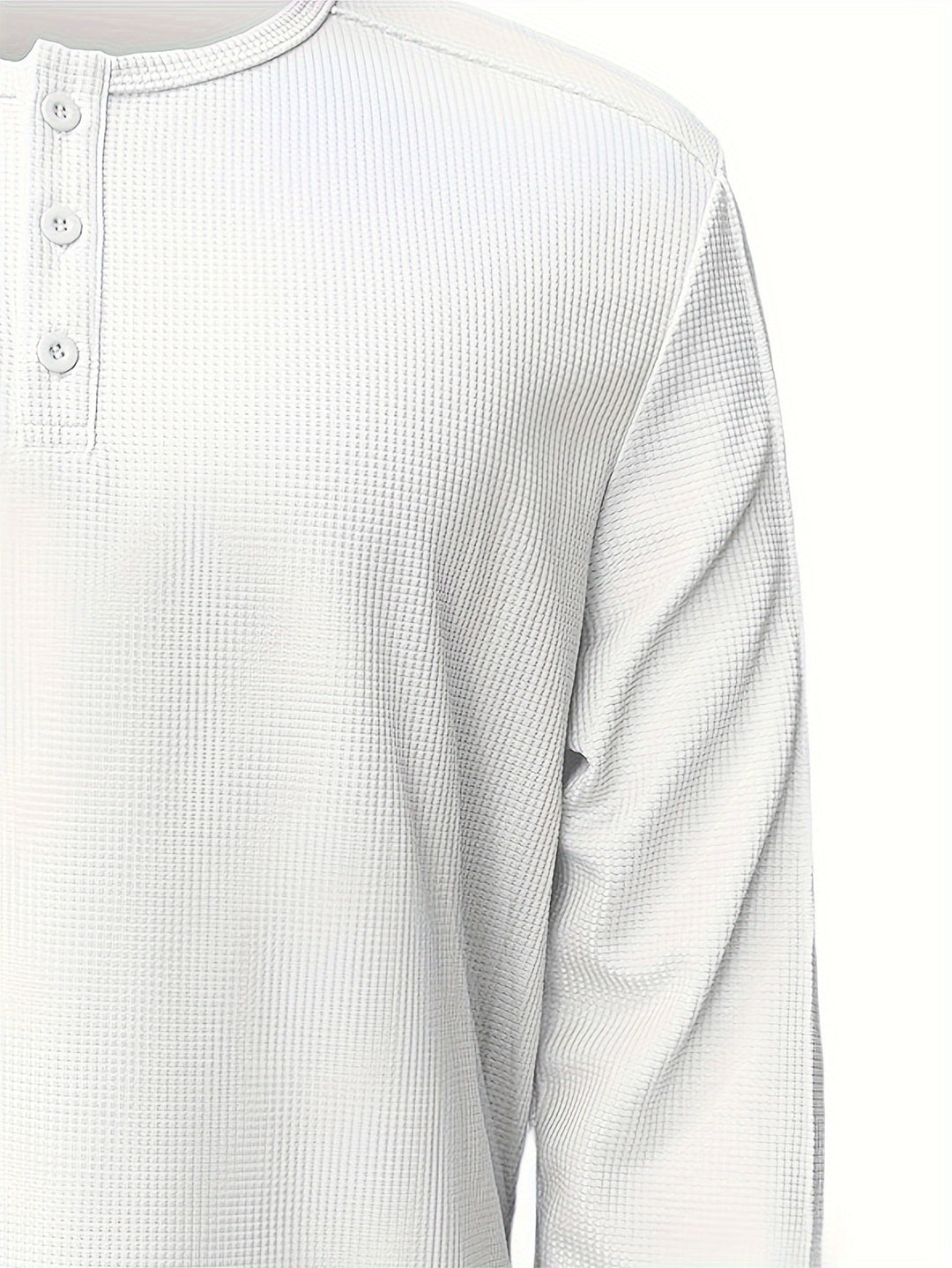 Theodore | Textured Henley Shirt