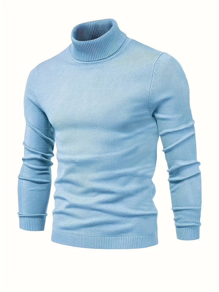 Callan | Ribbed Roll-Neck Turtleneck