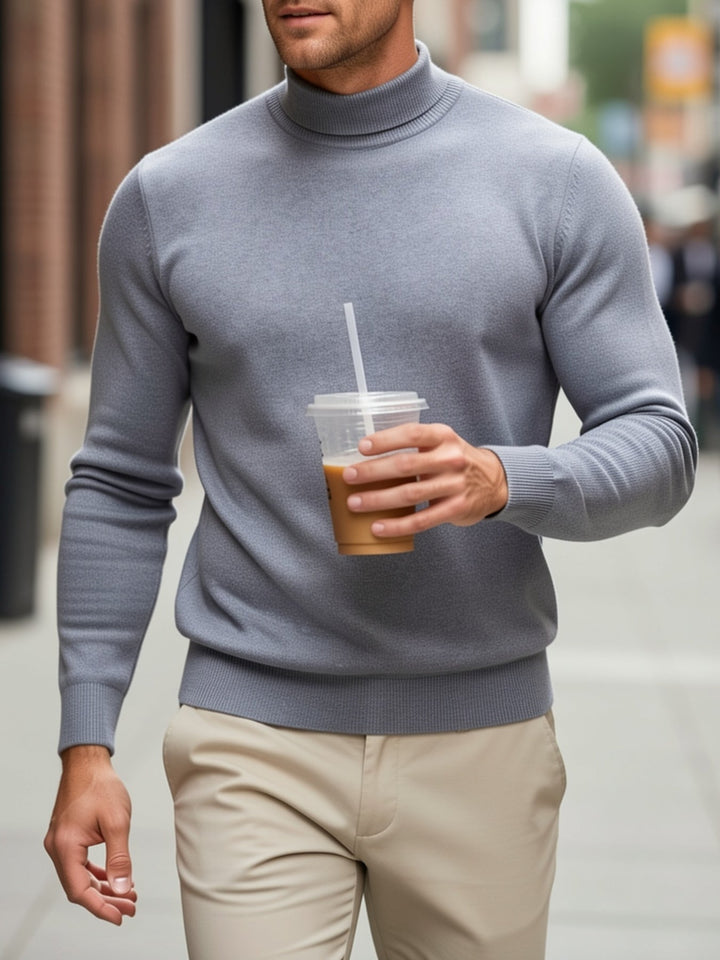 Harlan | Refined High-Neck Sweater