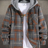 Callister | Christmas Hooded Plaid Overshirt