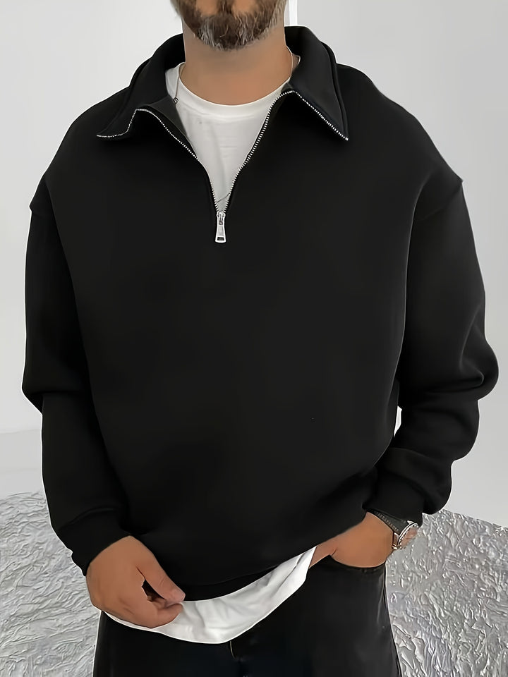 Graham | Cozy Half-Zip Sweatshirt
