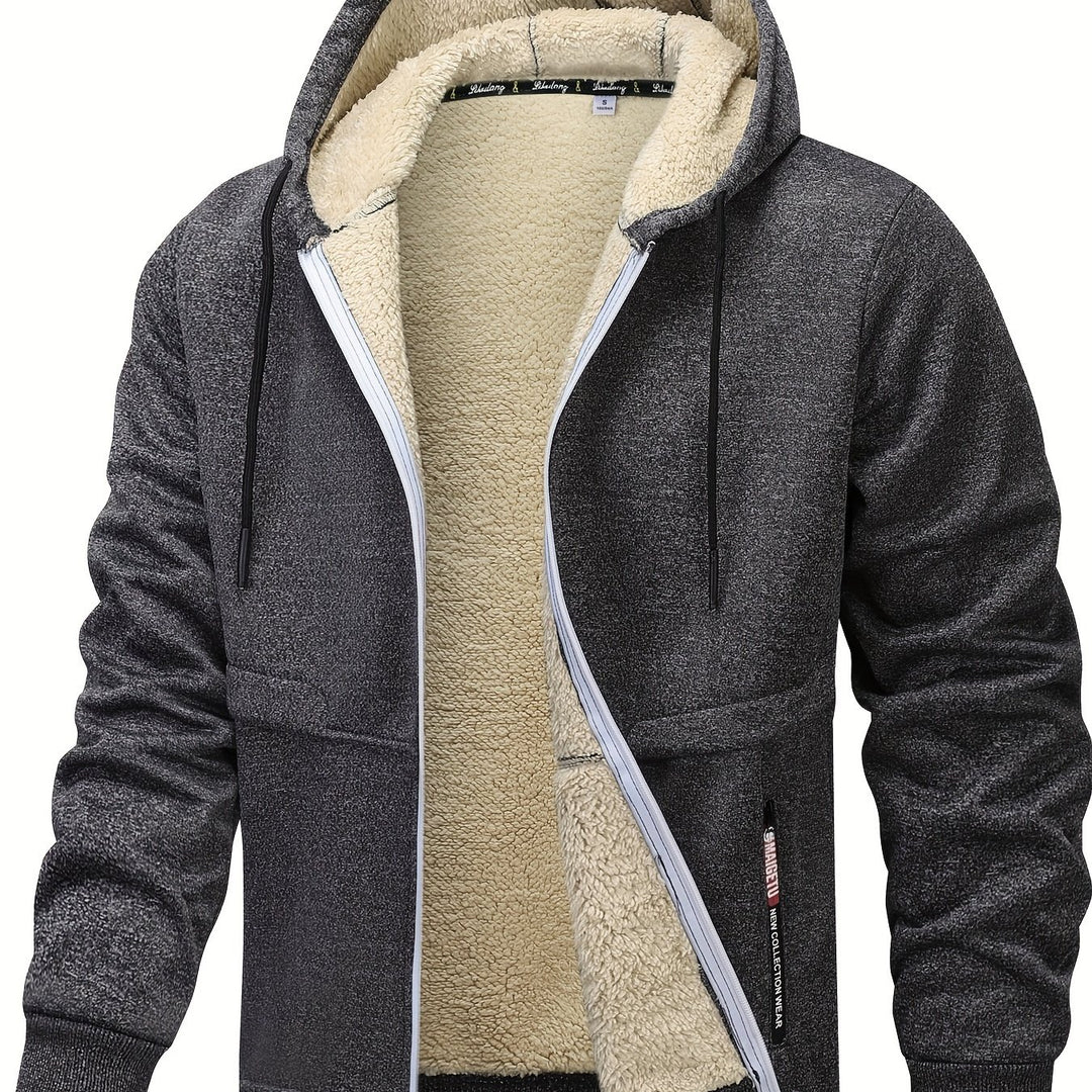 Thatcher | Cozy-Lined Hooded Zip-Up Jacket