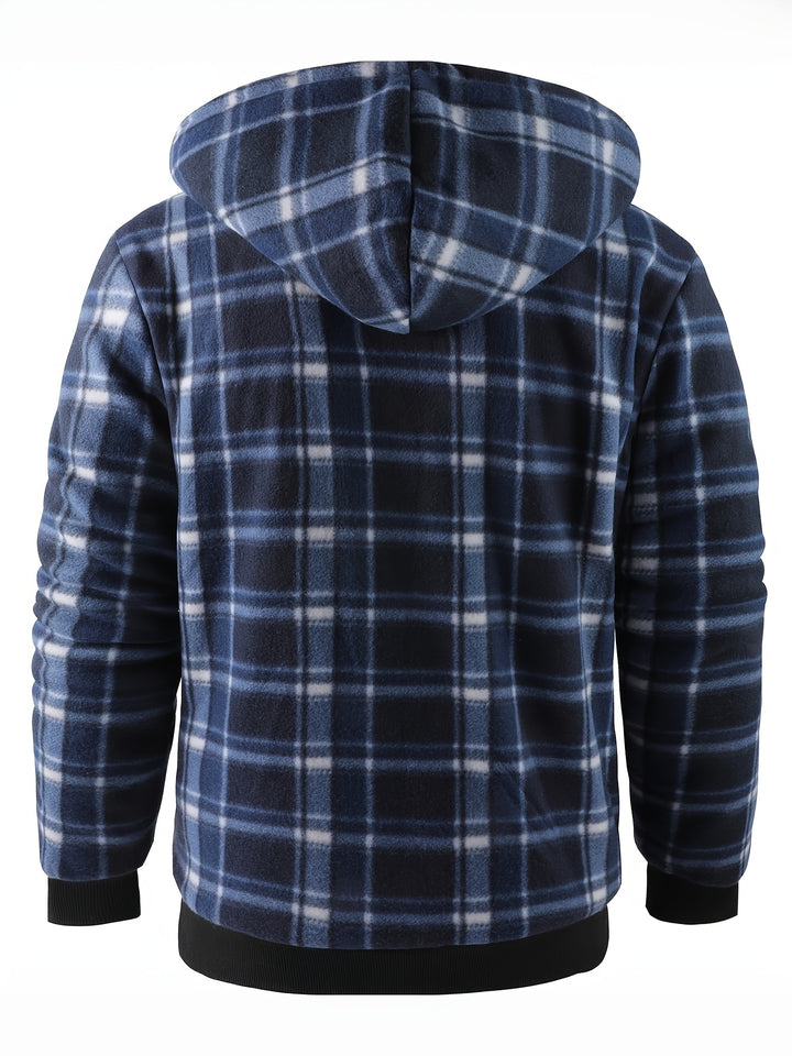 Rhodes | Hooded Plaid Jacket