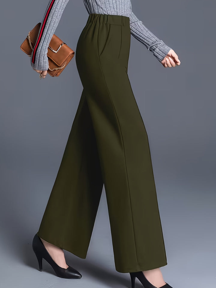 Vivian | High-Waisted Wide-Leg Pants