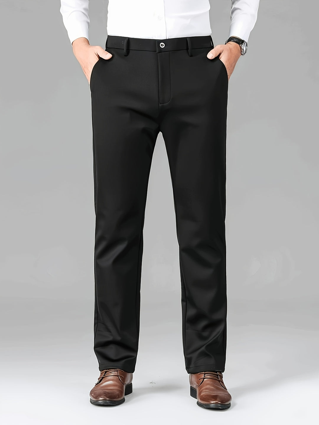 Lawrence | Tailored Straight-Leg Dress Pants