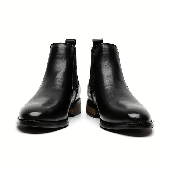 Percy | Refined Pointed Chelsea Boots