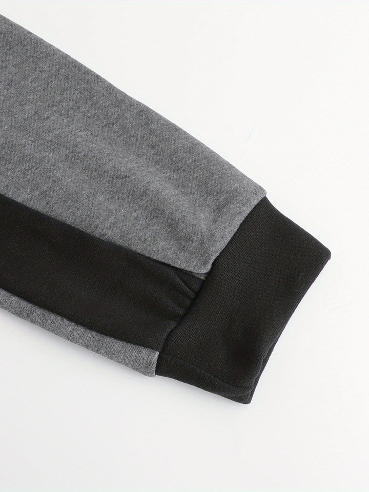 Bexley | Colour Block Zip-Up Hooded Jacket