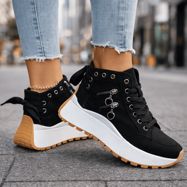 Thea | Premium High Cut Lace Shoes