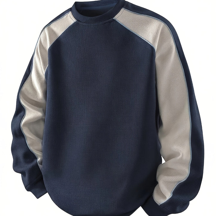 Merrick | Colour-Block Crewneck Sweatshirt