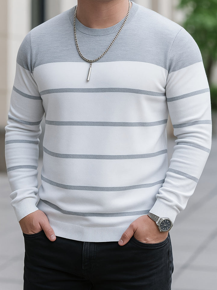 Hamish | Refined Striped Sweater