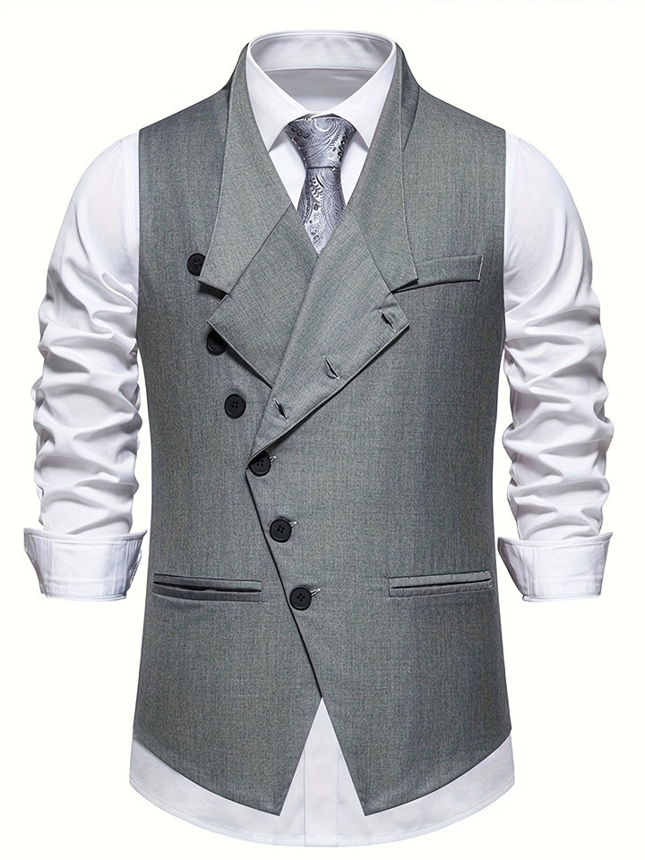 Edmund | Sharp Single-Breasted Vest