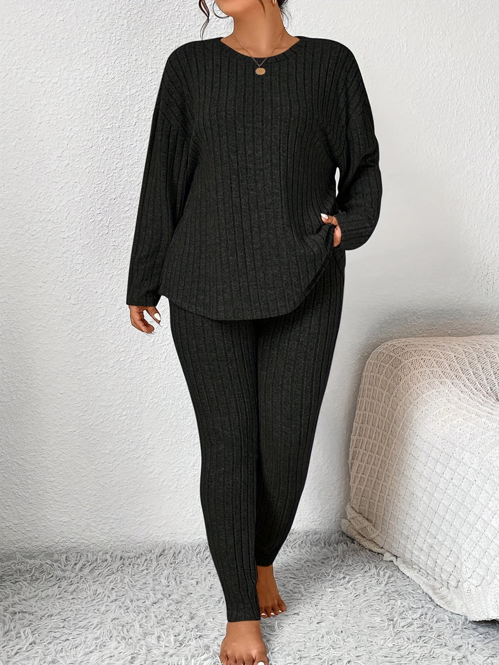 Marlowe | Ribbed Lounge Two-Piece Set