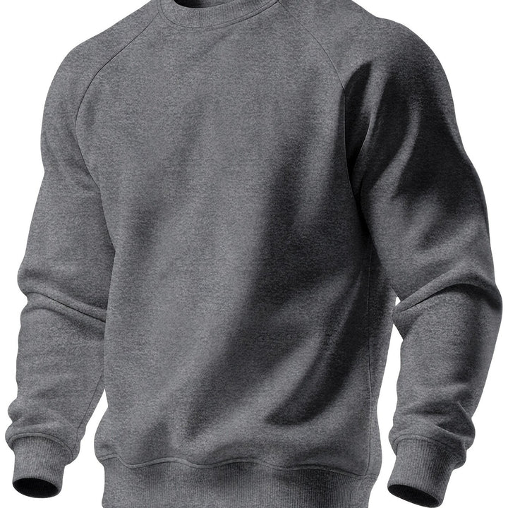 Merrick | Raglan-Sleeve Crew Neck Sweatshirt