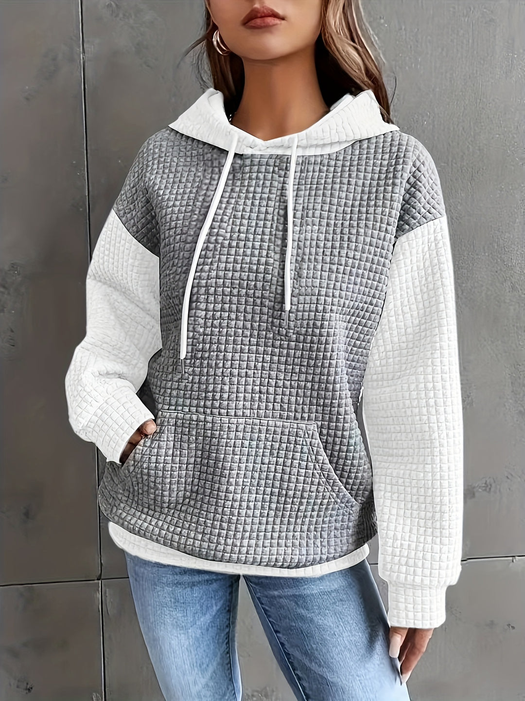 Sadie | Relaxed Colour-Block Hoodie