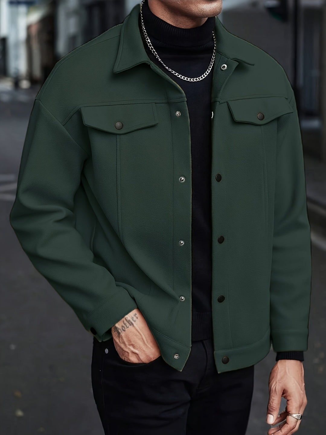 Harrison | Textured Everyday Utility Jacket