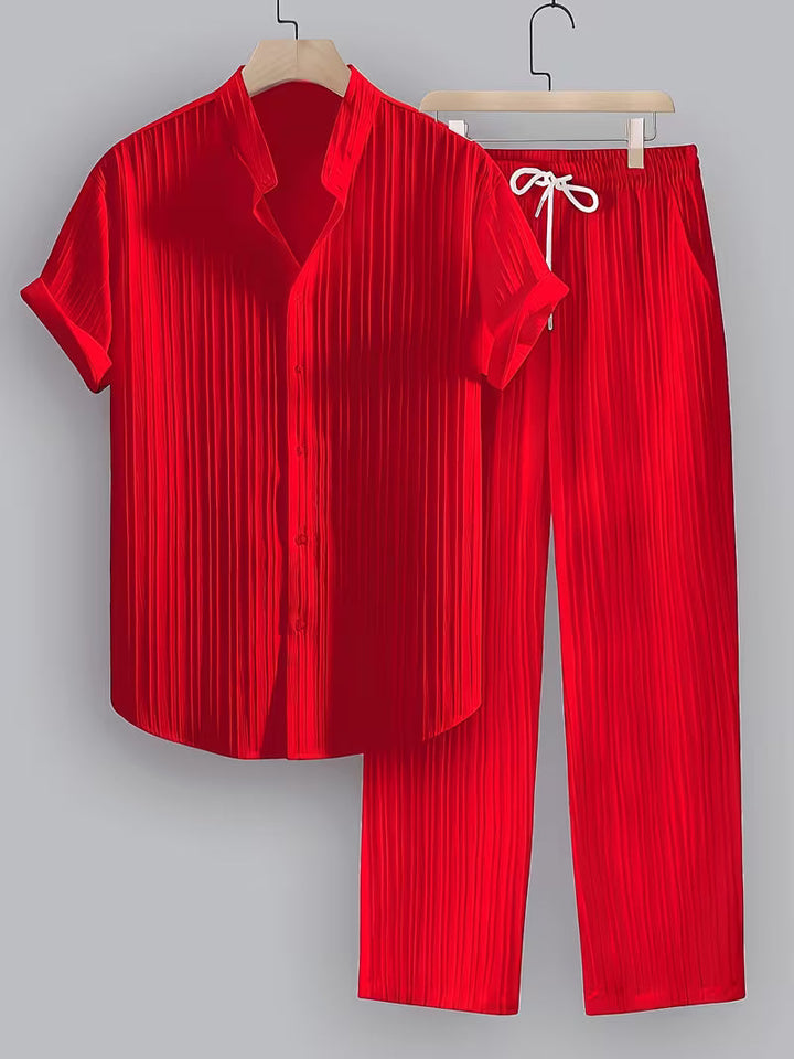 Warrick | Classic Collar Shirt and Trouser Pants