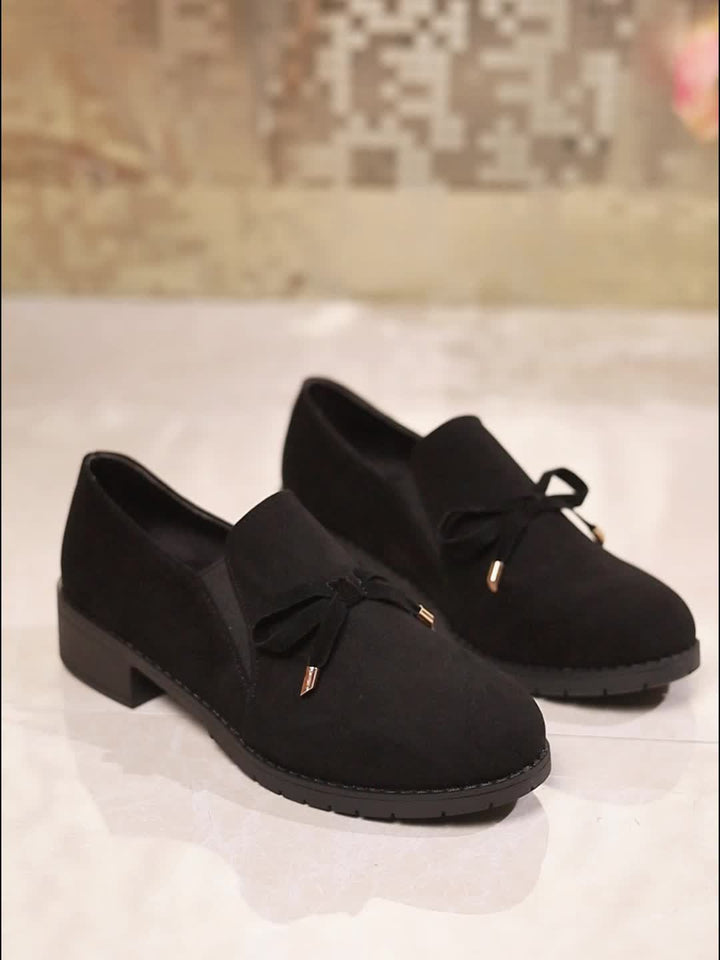 Bellamy | Bow-Detail Slip-On Loafers