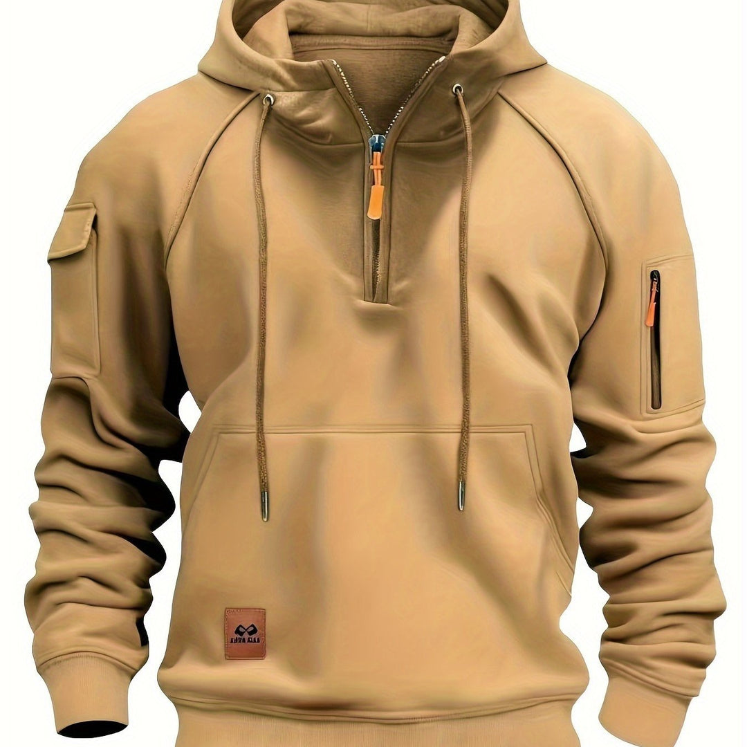 Brennan | Utility Quarter-Zip Hoodie