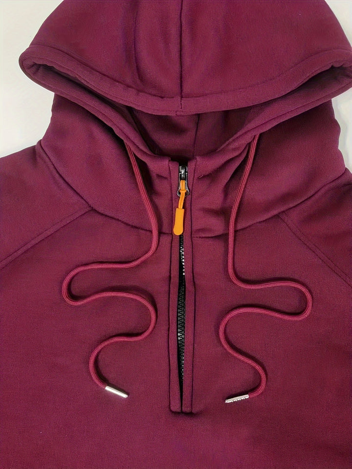 Brennan | Utility Quarter-Zip Hoodie