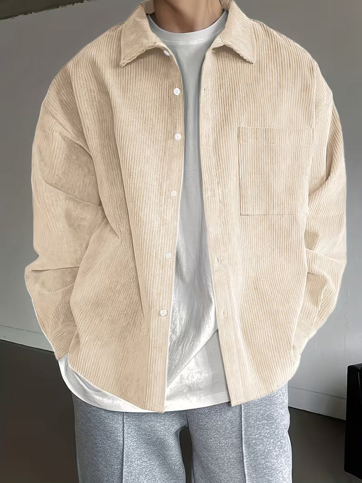 Kayden | Casual Long Sleeve Corduroy Jacket
