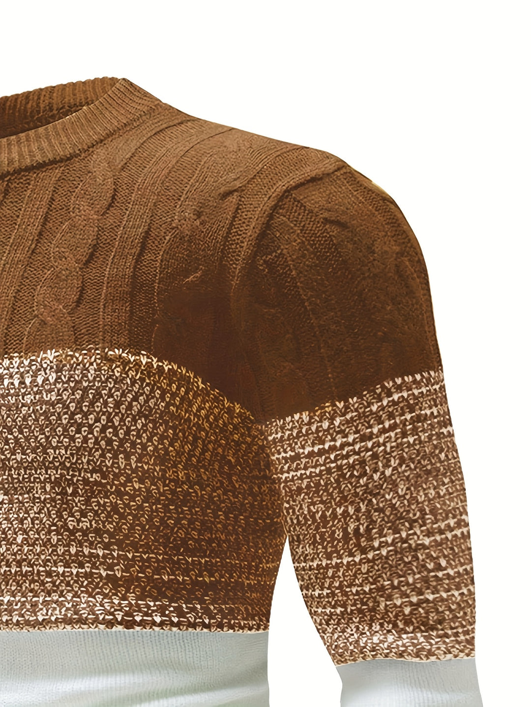Clayton | Colour-Block Crew Neck Sweater