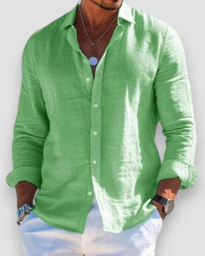Connor | Casual Summer Long Sleeve Shirt