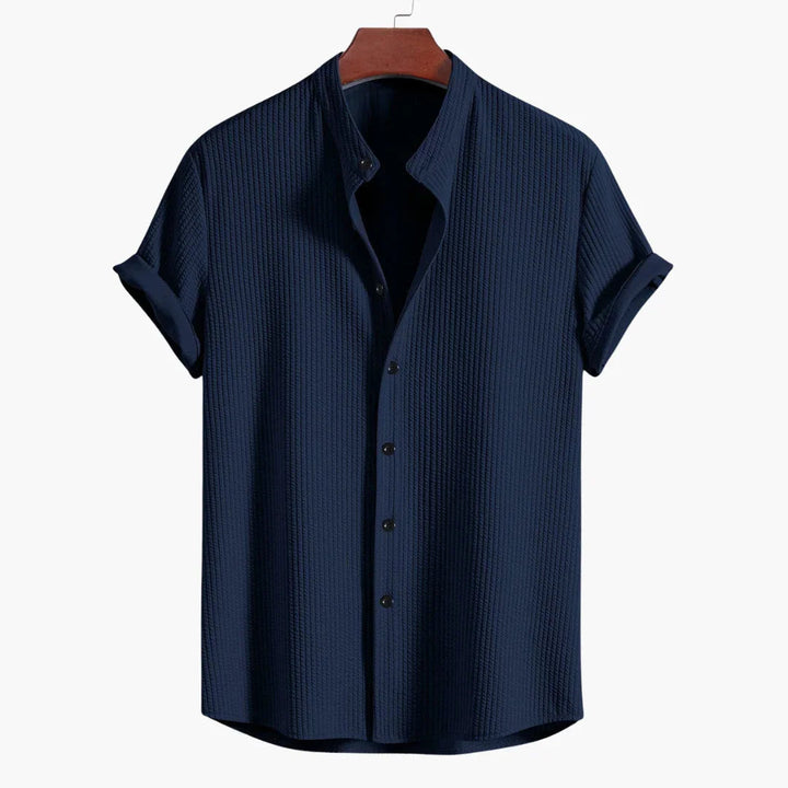 Griffin | Classic Refined Stand-Collar Shirt