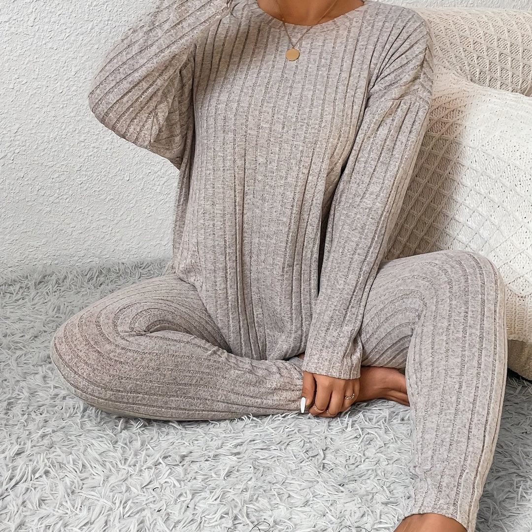 Marlowe | Ribbed Lounge Two-Piece Set