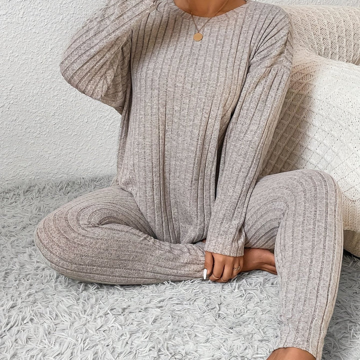 Marlowe | Ribbed Lounge Two-Piece Set
