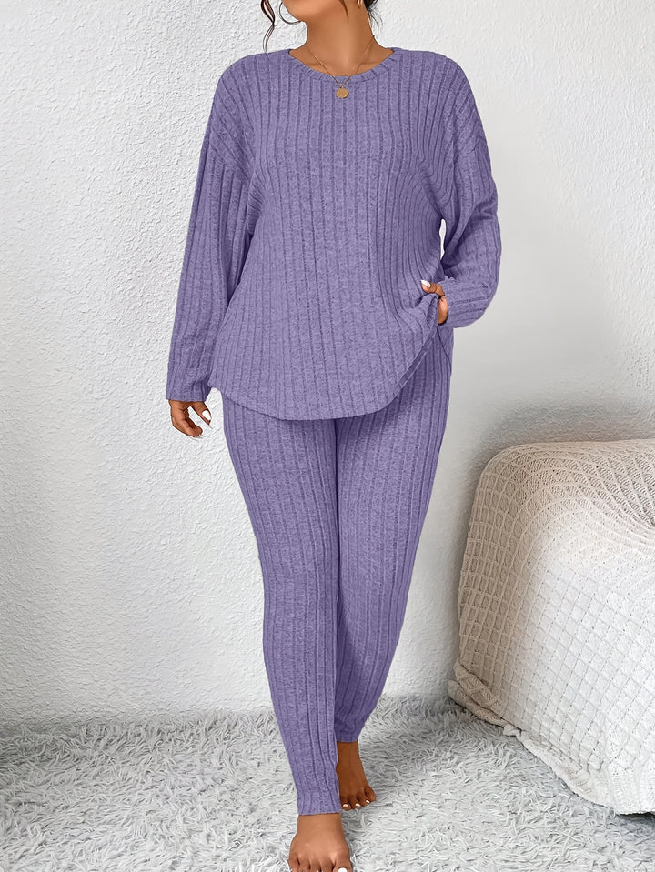 Marlowe | Ribbed Lounge Two-Piece Set